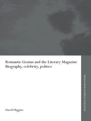 cover image of Romantic Genius and the Literary Magazine